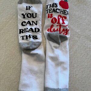NWOT Teacher Socks